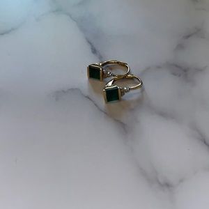 Emerald earrings!
